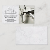 Carte De Visite Logo de la maison d'architectes | Touches (Devant / Derrière)