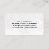 Carte De Visite Logo de la maison moderne | Immobilier (Dos)