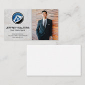 Carte De Visite Logo de la maison | Pierre | Business Man (Devant / Derrière)