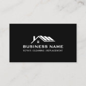 Carte De Visite Logo de la maison professionnelle sur le toit Immo (Devant)