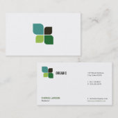 Carte De Visite Logo de la nature (Devant / Derrière)