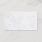 Carte De Visite Logo de la propriété | Code QR | Immeubles de gran (Dos)