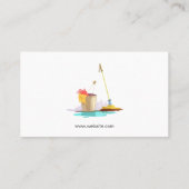 Carte De Visite Logo de la serte de chambre (Dos)