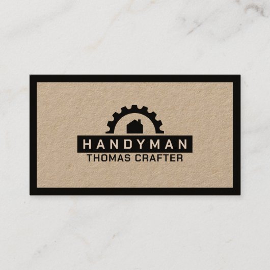 Carte De Visite Logo de la tirette (Devant)