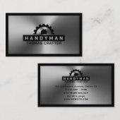 Carte De Visite Logo de la tirette (Devant / Derrière)