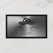 Carte De Visite Logo de la tirette (Dos)