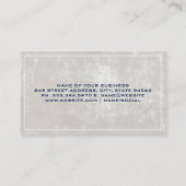 Carte De Visite Logo de la ville (Dos)