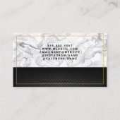 Carte De Visite Logo de la ville | Simple nettoyage (Dos)