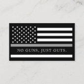 Carte De Visite Logo de l'agent correctionnel sur mesure (Dos)