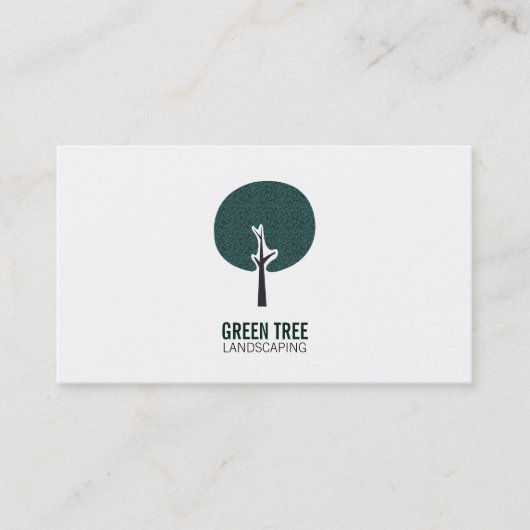 Carte De Visite Logo de l'arbre (Devant)