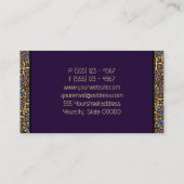 Carte De Visite Logo de l'arbre de vie (Dos)