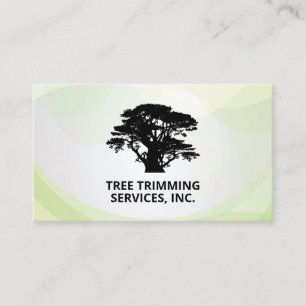 Carte De Visite Logo de l'arbre   Paysage