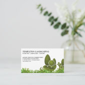 Carte De Visite Logo de l'arbre | Poissons | Paysage (Debout devant)