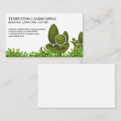 Carte De Visite Logo de l'arbre | Poissons | Paysage (Devant / Derrière)