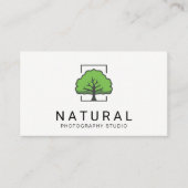 Carte De Visite Logo de l'arbre vert | Services d'aménagement pays (Devant)