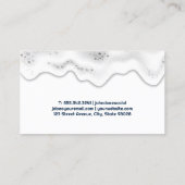 Carte De Visite Logo de lavage de voiture | Savons Suds | Auto (Dos)