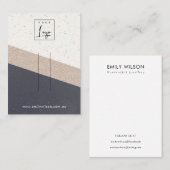 Carte De Visite Logo de l'écran d'écran de la Parties scintillant (Devant / Derrière)