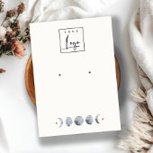 Carte De Visite Logo de l'écran d'oreille de la lune céleste