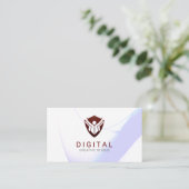 Carte De Visite Logo de l'éducation (Debout devant)