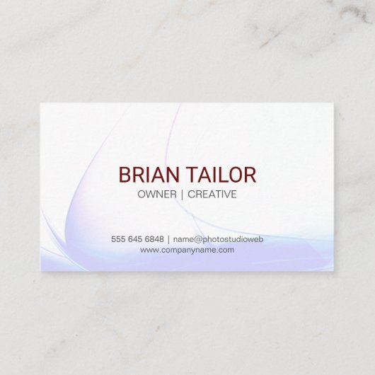 Carte De Visite Logo de l'éducation (Dos)