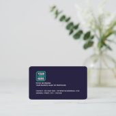 Carte De Visite Logo de l'entreprise (Debout devant)