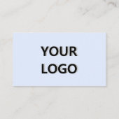 Carte De Visite Logo de l'entreprise Coordonnées Professionnel - (Dos)