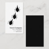 Carte De Visite Logo de l'entreprise de lutte antiparasitaire mode (Devant / Derrière)