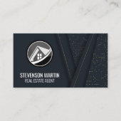 Carte De Visite Logo de l'immobilier (Devant)