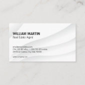 Carte De Visite Logo de l'immobilier (Dos)