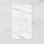 Carte De Visite Logo de l'immobilier en bleu rouge (Dos)