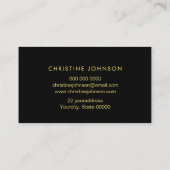 Carte De Visite logo de magasin de bonbons (Dos)