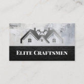 Carte De Visite Logo de maisons de luxe | Immobilier (Devant)