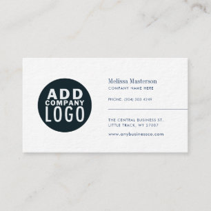 Carte De Visite Logo de marque moderne Employés d'entreprise