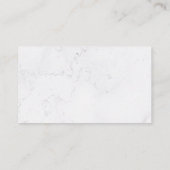 Carte De Visite Logo de note sonore du microphone (Dos)