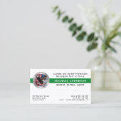 Carte De Visite Logo de patrouille frontalière militaire de la Pol (Debout devant)