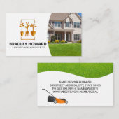 Carte De Visite Logo de paysage | Accueil | Pelouse (Devant / Derrière)