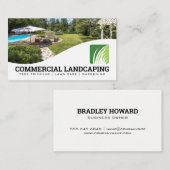 Carte De Visite Logo de paysage | JARDIN (Devant / Derrière)