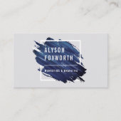 Carte De Visite Logo de peinture Abstrait (Devant)