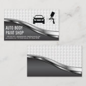 Carte De Visite Logo de peinture de carrosserie automatique (Devant / Derrière)