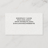 Carte De Visite Logo de propriété | Outils de construction (Dos)