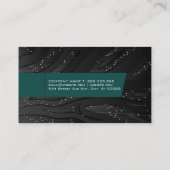 Carte De Visite Logo de Purple Tech | Arrière - plan technologique (Dos)