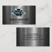 Carte De Visite Logo de réactivation automatique de voiture | Arge (Devant / Derrière)