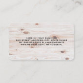 Carte De Visite Logo de réparation de maison de construction | Boi (Dos)