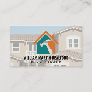 Carte De Visite Logo de réparation de maison   Homme à tout faire