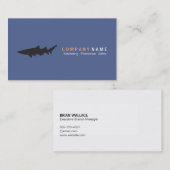 Carte De Visite Logo de requin (Devant / Derrière)