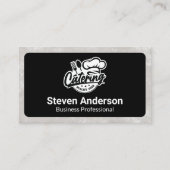 Carte De Visite Logo de restauration | Restaurant (Devant)