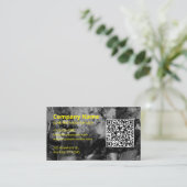 Carte De Visite Logo de retrait de déchets commerciaux (Debout devant)