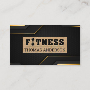 Carte De Visite Logo de salle de sport Entraînement personnel
