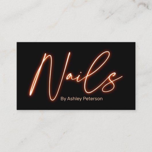 Carte De Visite Logo de script qr code (Devant)