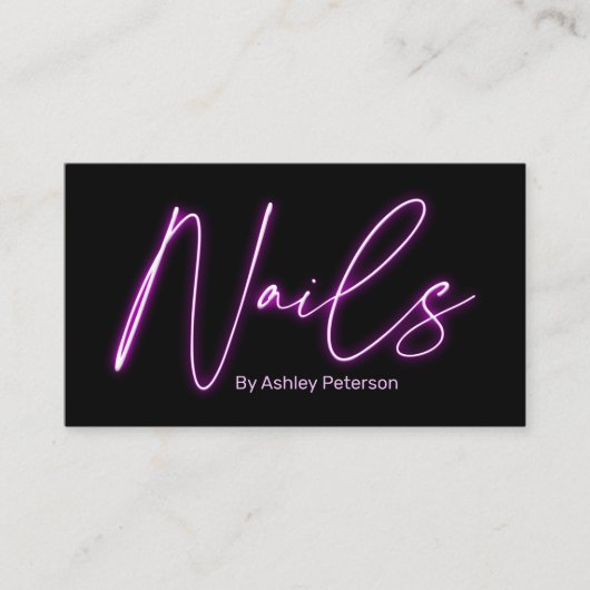 Carte De Visite Logo de script qr code (Devant)